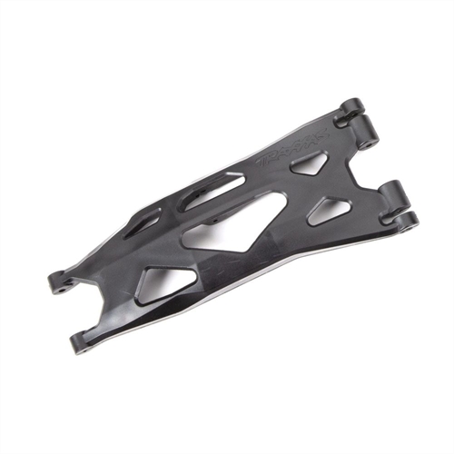 Suspension arm, lower, black (1) (right, front or rear) (for use with #7895 X-Maxx WideMaxx suspension kit)
