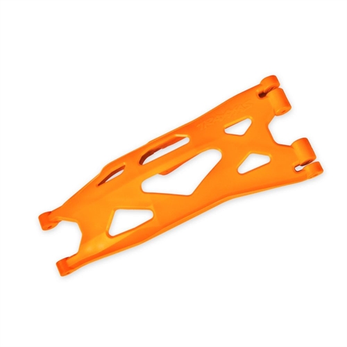 Suspension arm, lower, orange (1) (right, front or rear) (for use with #7895 X-Maxx WideMaxx suspension kit)