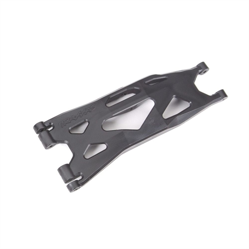 Suspension arm, lower, black (1) (left, front or rear) (for use with #7895 X-Maxx WideMaxx suspension kit)