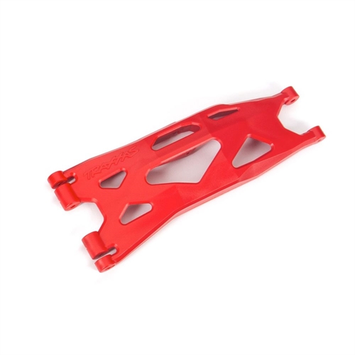 Suspension arm, lower, red (1) (left, front or rear) (for use with #7895 X-Maxx WideMaxx suspension kit)