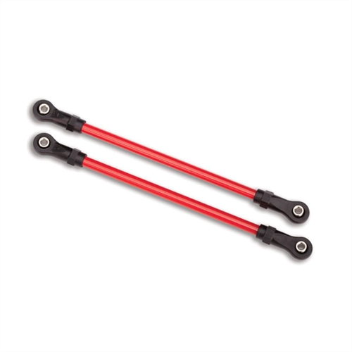 Suspension links, Rr upper, red (2) (5x115mm, steel)(use wit