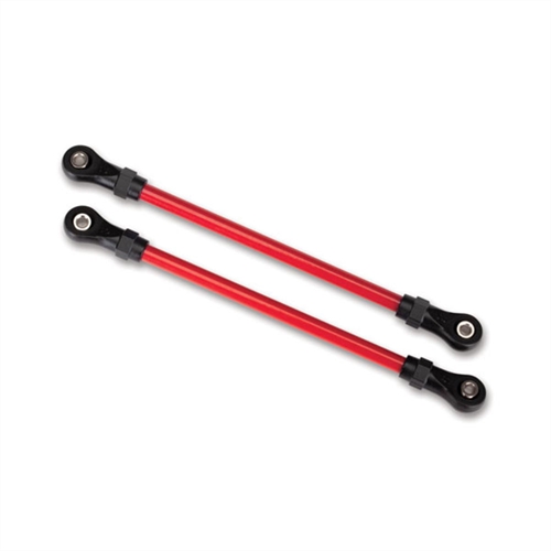 Suspension links, FR lower, red (2) (5x104mm, steel)(use wit