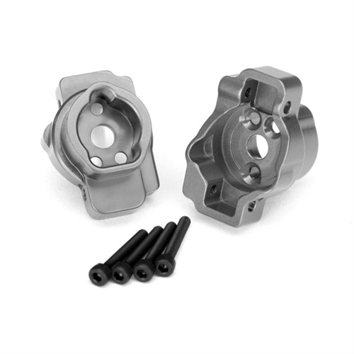 Portal drive axle mount, rear, 6061-T6 aluminum (charcoal gr