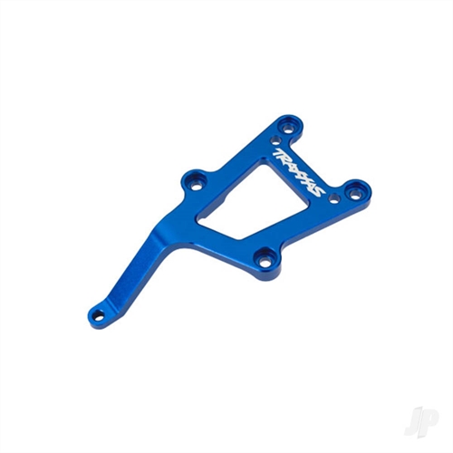 Chassis brace, front, 6061-T6 aluminium (blue-anodised)