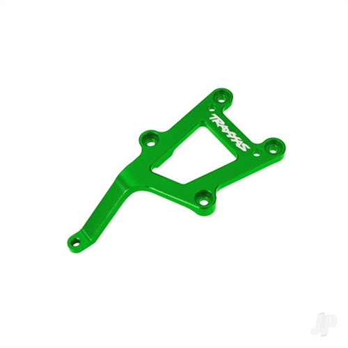 Chassis brace, front, 6061-T6 aluminium (green-anodised)