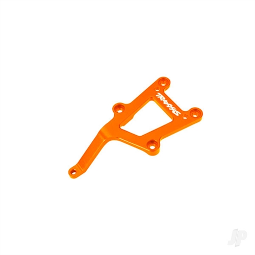 Chassis brace, front, 6061-T6 aluminium (orange-anodised)