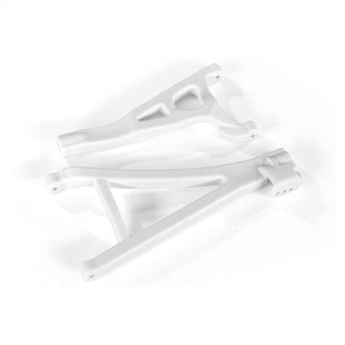 Suspension arms, white, Front (right), heavy duty (upper (1pc) / lower (1pc))
