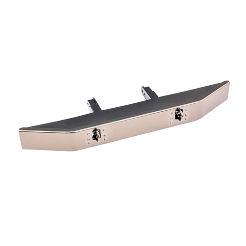 Bumper, front (black chrome) (assembled)