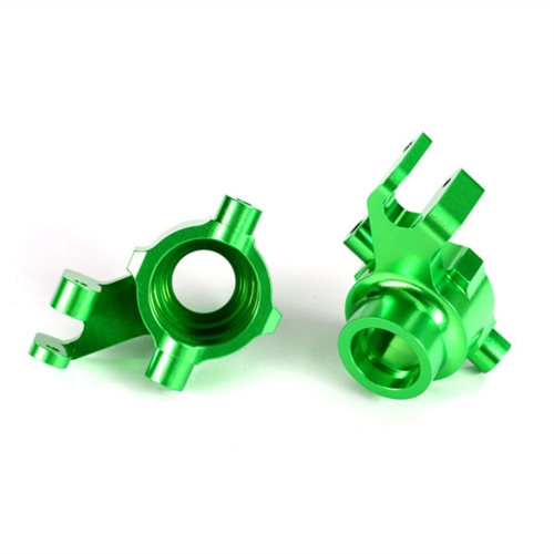 Steering blocks, 6061-T6 (green-anodized), left & right
