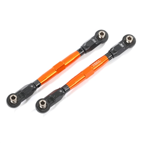 Toe links, front (TUBES orange-anodized) (88mm)