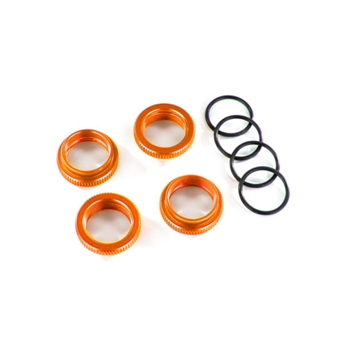 Spring retainer (adjuster), orange-anodized, GT-Maxx shocks