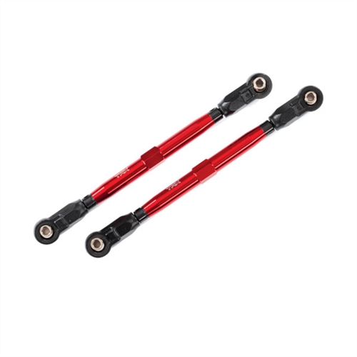 Toe links, Wide Maxx (TUBES 6061-T6 red-anodized))