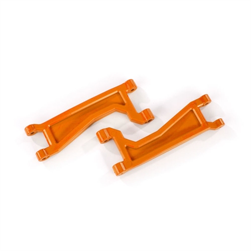 Suspension arms, upper, orange (left or right, Front or Rear) (2 pcs) (for use with #8995 WideMaxx suspension kit)