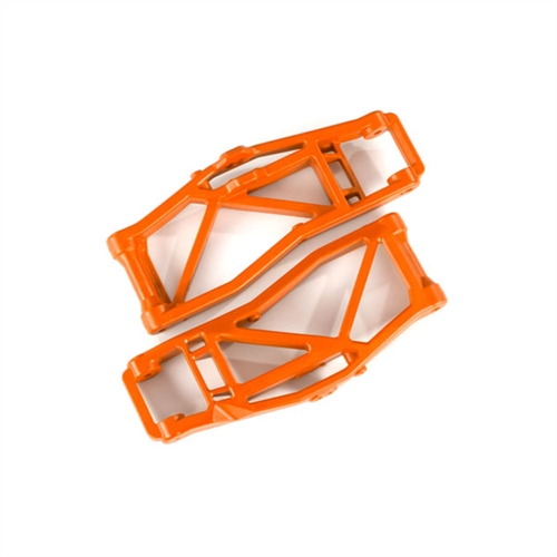 Suspension arms, lower, orange (left and right, Front or Rear) (2 pcs) (for use with #8995 WideMaxx suspension kit)