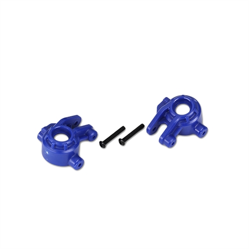 Steering blocks, extreme heavy duty, blue (left & right)/
3x20mm BCS (2) (for use with #9080 upgrade kit)
