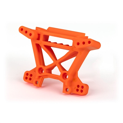 Shock tower, front, extreme heavy duty, orange (for use with #9080 upgrade kit)