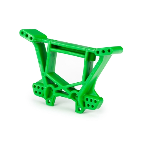 Shock tower, rear, extreme heavy duty, green (for use with #9080 upgrade kit)