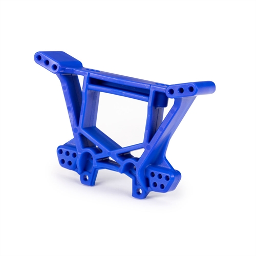 Shock tower, rear, extreme heavy duty, blue (for use with #9080 upgrade kit)