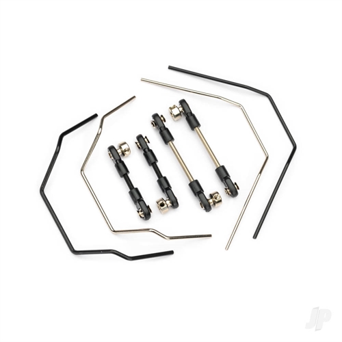 Sway bar kit (front and rear) (includes front and rear sway bars and adjustable linkage)
