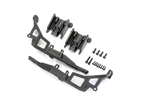 Body mounts (front & rear) (left & right)/ 2.6x10mm BCS
(4)/ 1.6x8mm BCS (self-tapping) (8)/ 2.5x12mm CS (2) (fits #9129
body)
