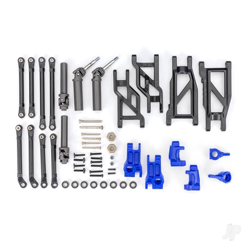Outer Driveline & Suspension Upgrade Kit, extreme heavy duty,
blue (fits Rustler 2WD or Stampede 2WD)
