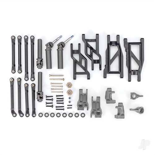 Outer Driveline & Suspension Upgrade Kit, extreme heavy duty,
gray (fits Rustler 2WD or Stampede 2WD)
