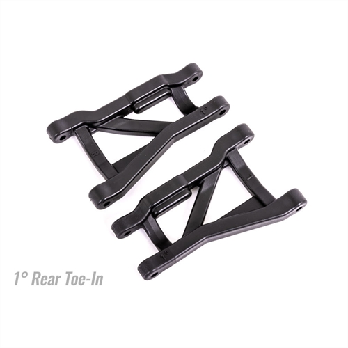 Suspension arms, black, rear (left & right), heavy duty, 1deg
toe angle (2)
