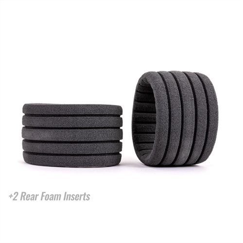 Tyre inserts, molded (2) (for #9475 rear Tyres) (+2 firmness)