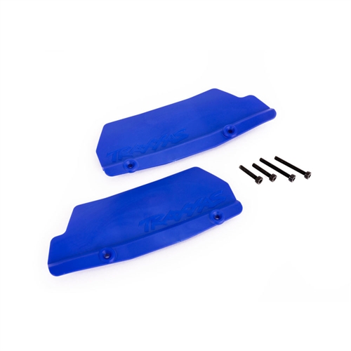 Mud guards, rear, blue (left and right) / 3x15 CCS (2)