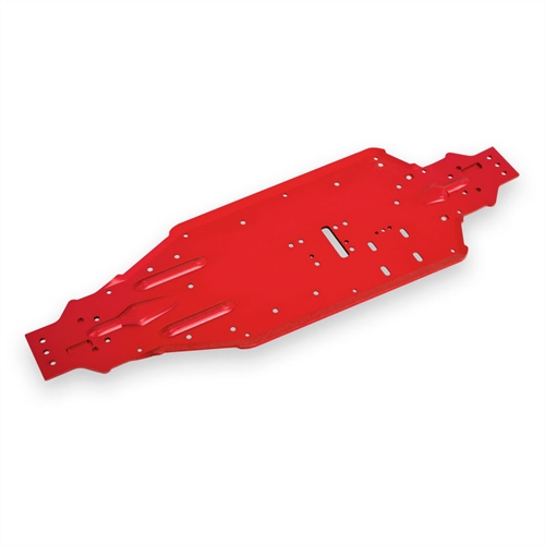 Chassis, Sledge,  aluminium (red-anodised)