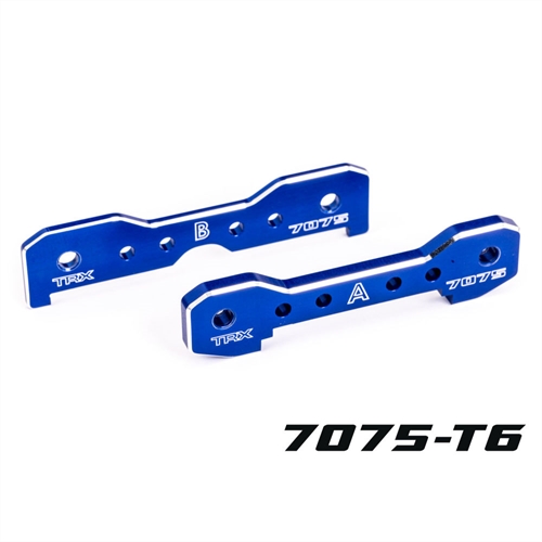 Tie bars, front, 7075-T6 aluminium (blue-anodised) (fits Sledge)