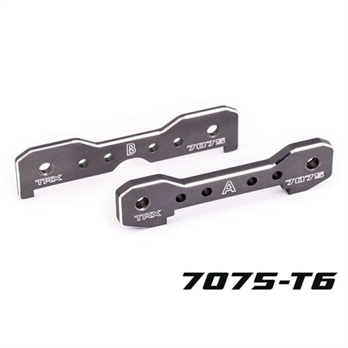 Tie bars, front, 7075-T6 aluminium (dark titanium-anodised) (fits Sledge)