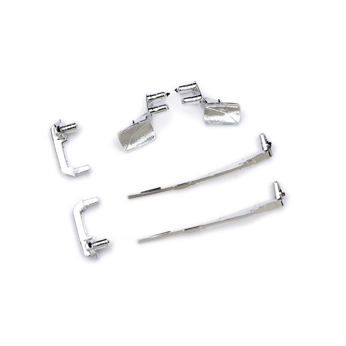 Door handles (left & right)/ mirrors, side (left & right)/
windshield wipers (fits #9811 body)
