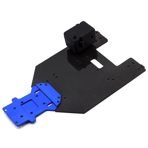 Chassis Plate (Carbon and Aluminium) with RX case (Karoo)