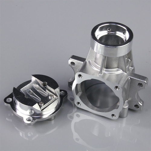 Crankcase Lower and Backplate (fits 15cc RE)
