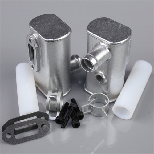 Muffler (fits 20cc Twin) (2 pcs)