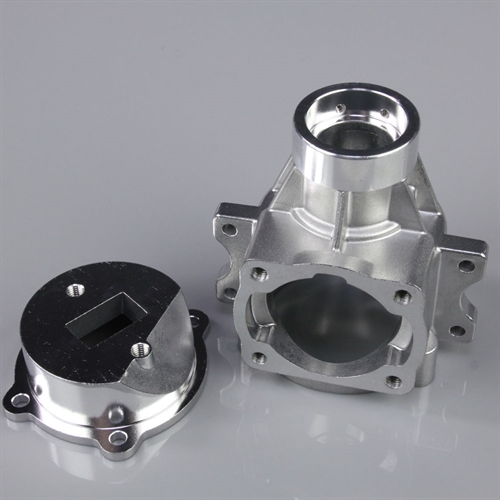 Crankcase Lower and Backplate (fits 26cc RE)