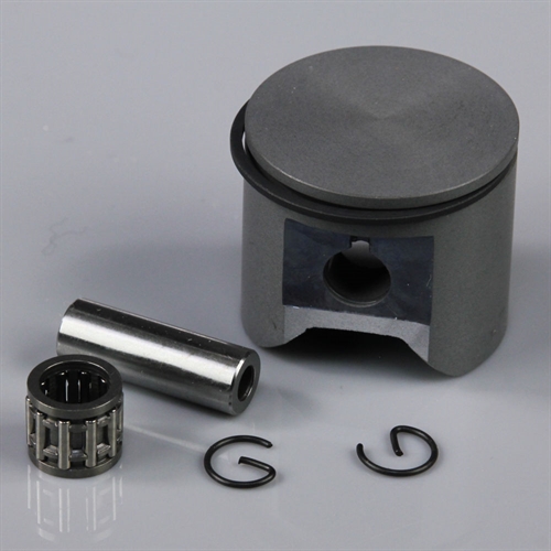 Piston 1pc and Accessories including C-Clips  Ring  Gudgeon Bearing and Pin fits 30cc Twin