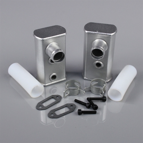 Muffler fits 40cc Twin 2 pcs