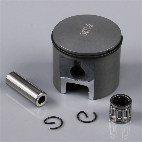 Piston 1pc and Accessories including C-Clips  Ring  Gudgeon Bearing and Pin fits 30cc Twin