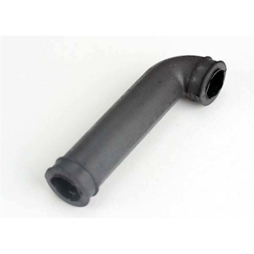 Exhaust pipe, rubber (N. Rustler/Sport/4-Tec) (side exhaust