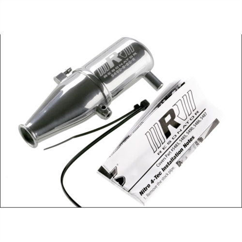 Tuned pipe, Resonator, ROAR (single-chamber, low to mid-rpm)