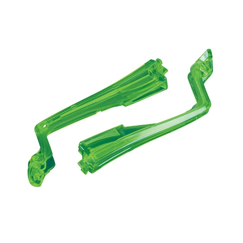 LED lens, front, green (left & right)