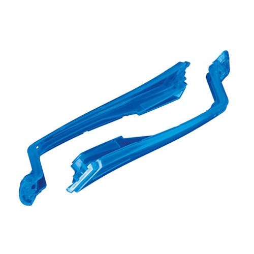 LED lens, rear, blue (left & right)