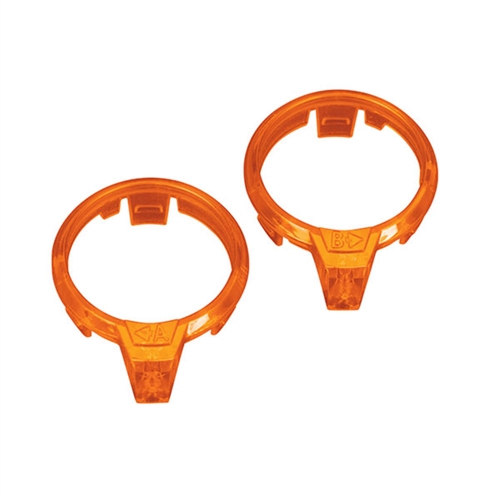 LED lens, motor, orange (left & right)