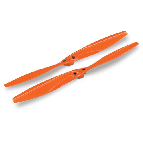 Aton rotor blade set, orange (2) (with screws)