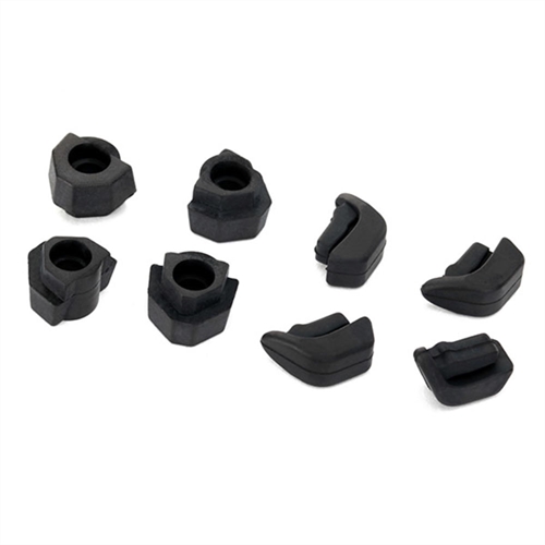 Feet, non-skid, LED lens (4)/ landing gear (4)