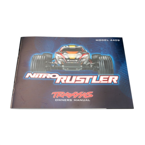 Owner's Manual, Nitro Rustler