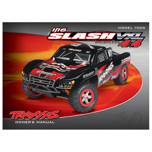 Owners Manual, 1/16 Slash 4wd