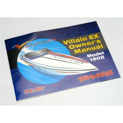 Operating instructions, Villain EX